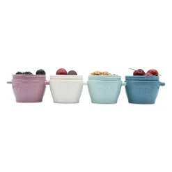 Lunchboxes, Snackboxes & Snack Bags|Lunch Boxes, Snack Boxes & Insulated Bags*Melii Snap & Go Pods 4 Pack - Luxe - 4oz Luxe Multi