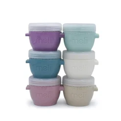 Lunchboxes, Snackboxes & Snack Bags|Lunch Boxes, Snack Boxes & Insulated Bags*Melii Snap & Go Pods 6 Pack - Luxe - 2oz Luxe Multi