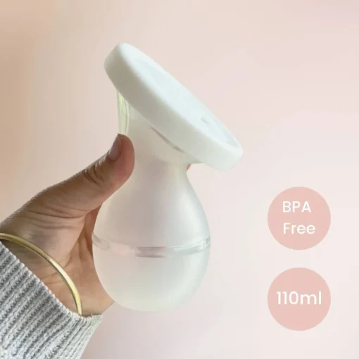 Breast Pumps & Accessories|Breast Pumps & Accessories*Milkbar 110ml Silicone Breastpump with Lid