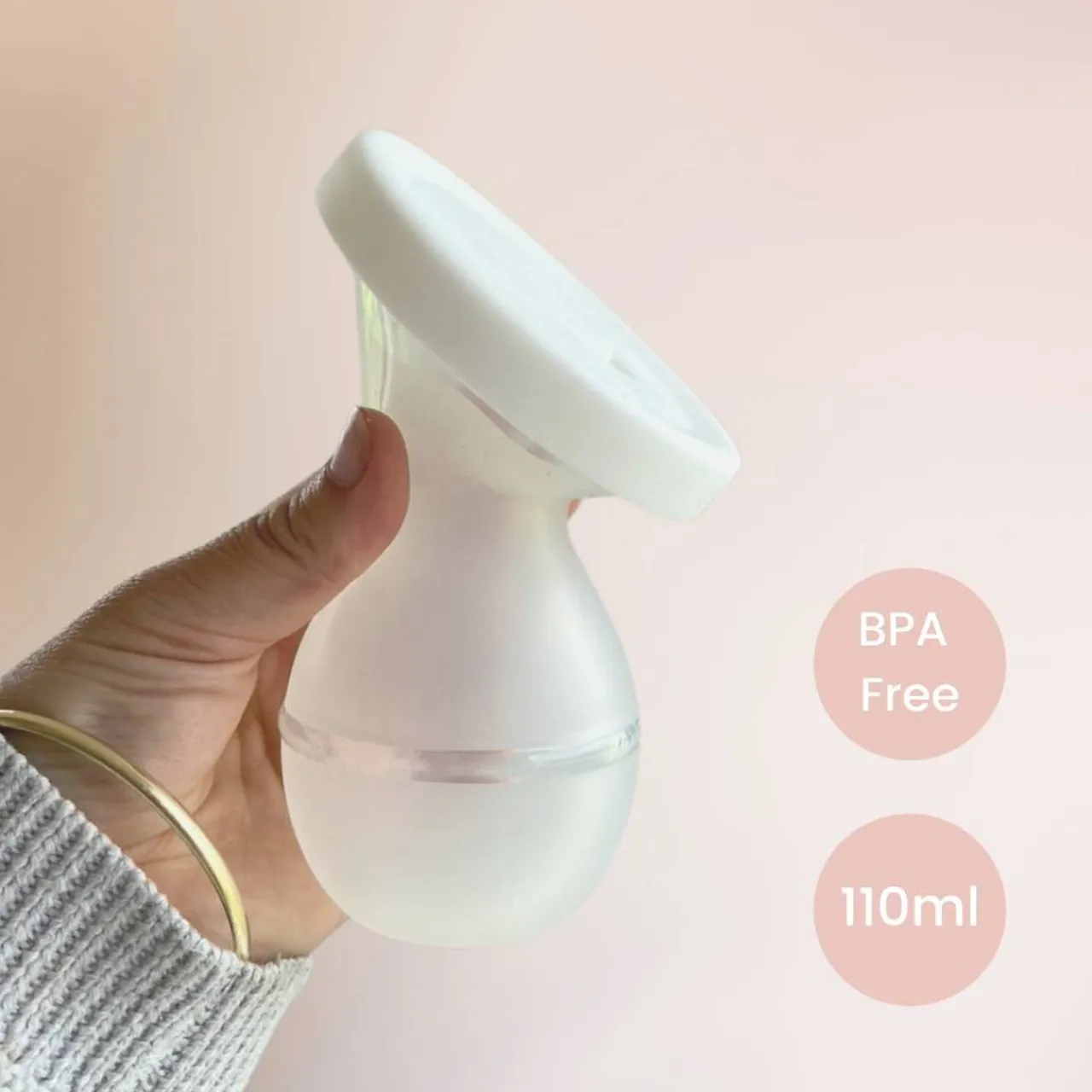 Breast Pumps & Accessories|Breast Pumps & Accessories*Milkbar 110ml Silicone Breastpump with Lid