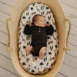 Change Mats & Baskets|Bassinet & Co-Sleeper Bedding*Mod & Tod Bassinet Sheet/Change Pad Cover - 81 x 48cm