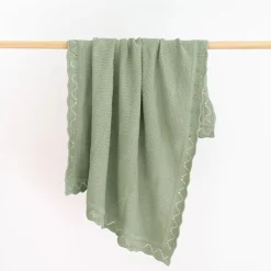 Baby Blankets & Quilts*Mod & Tod Scalloped Edge Heirloom Blanket