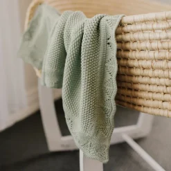 Baby Blankets & Quilts*Mod & Tod Scalloped Edge Heirloom Blanket