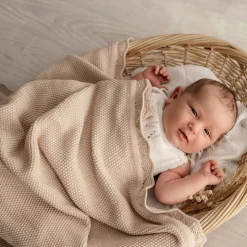 Baby Blankets & Quilts*Mod & Tod Scalloped Edge Heirloom Blanket