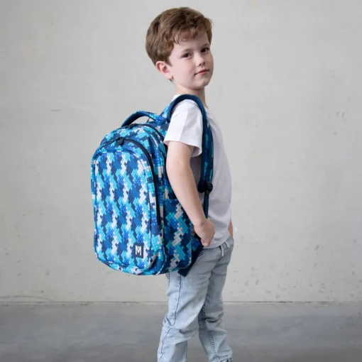 Kids Bags & Backpacks|School Bags*MontiiCo Junior Backpack Block Land