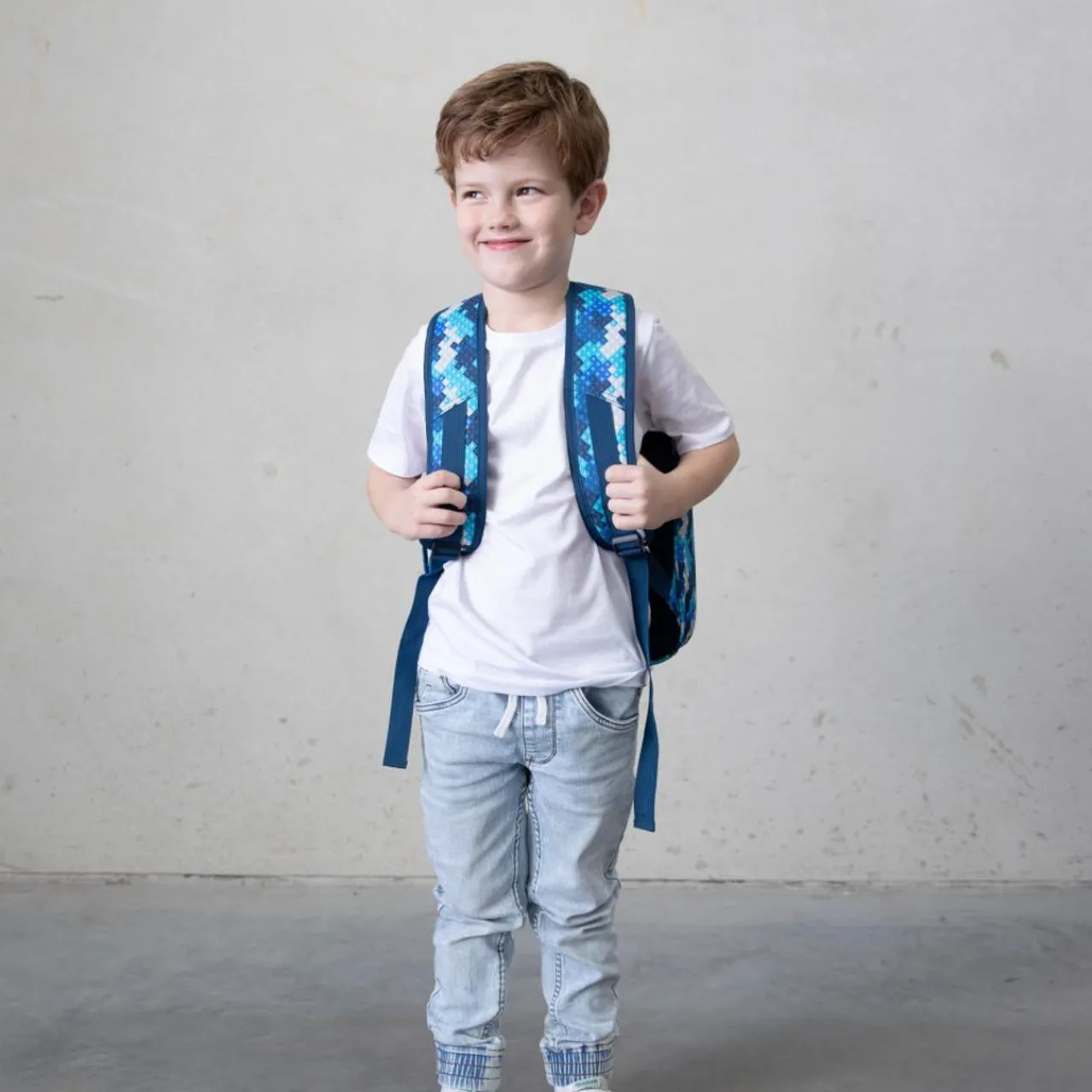 Kids Bags & Backpacks|School Bags*MontiiCo Junior Backpack Block Land