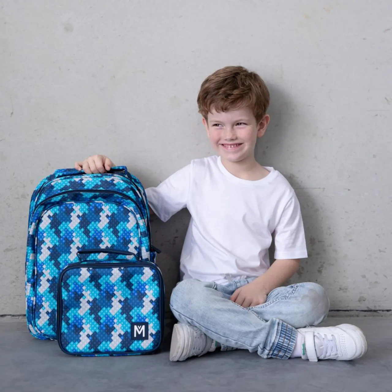 Kids Bags & Backpacks|School Bags*MontiiCo Junior Backpack Block Land