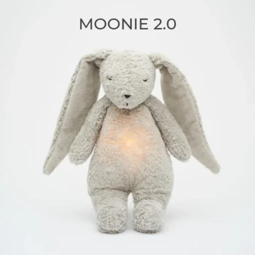 Night Lights|Comforters & Soft Toys*Moonie 2.0 - Organic Humming Bunny with Lamp