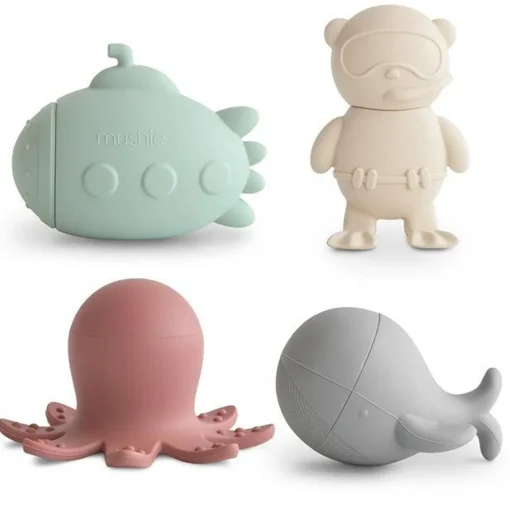 Bath Toys*Mushie Bath Play Set - Sealife