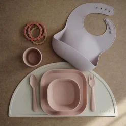 Bowls, Plates & Cutlery*Mushie Dinnerware Fork & Spoon Set