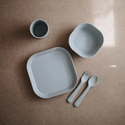 Bowls, Plates & Cutlery*Mushie Dinnerware Fork & Spoon Set