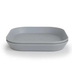 Bowls, Plates & Cutlery*Mushie Dinnerware Square Plate 2pc