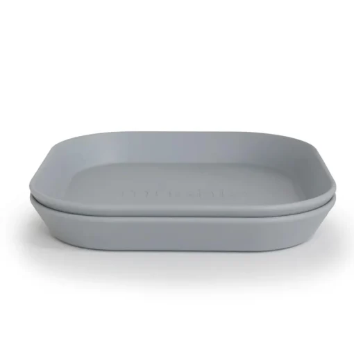 Bowls, Plates & Cutlery*Mushie Dinnerware Square Plate 2pc