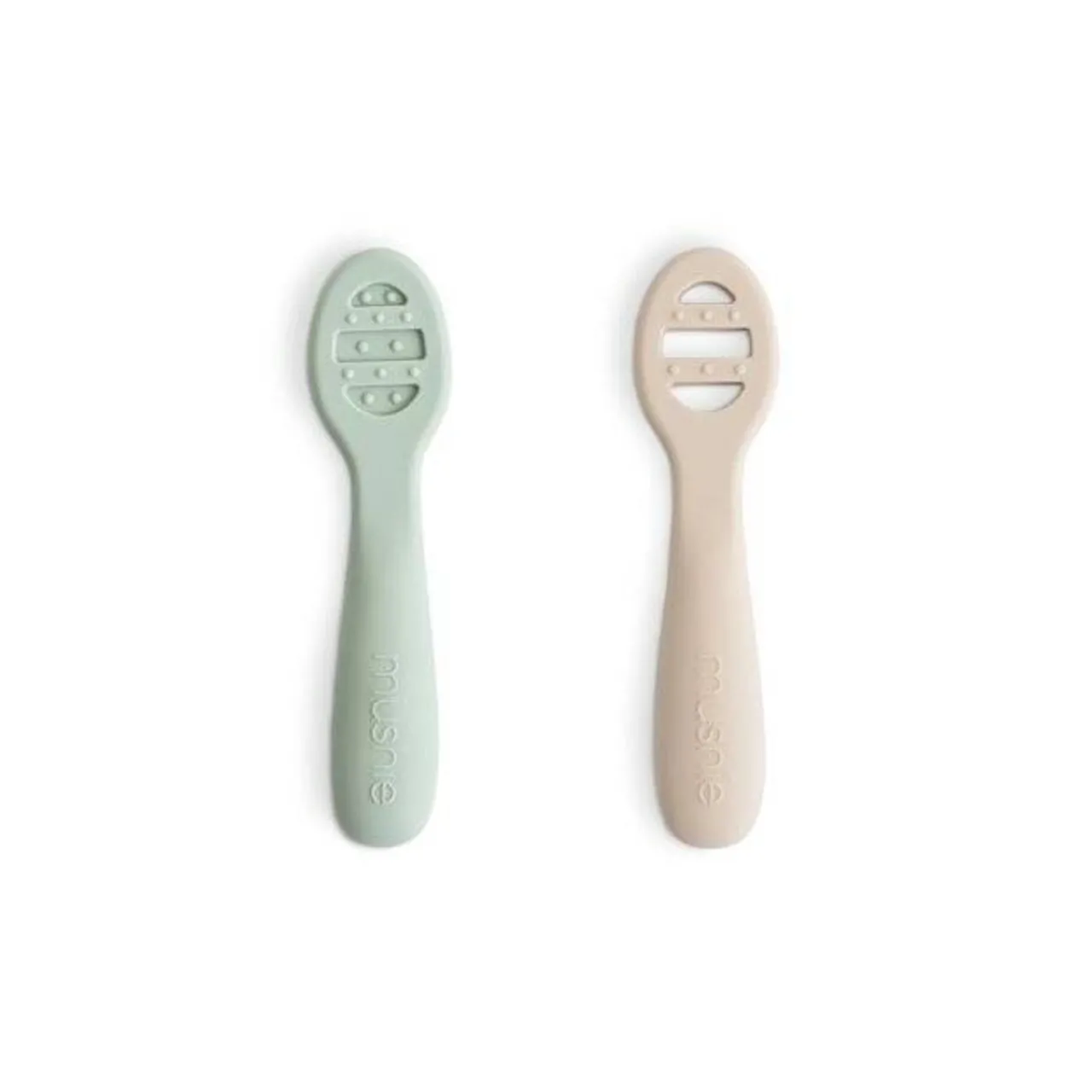 Bowls, Plates & Cutlery*Mushie First Feeding Baby Spoons 2pk