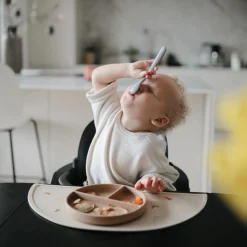 Starting Solids|Bowls, Plates & Cutlery*Mushie Silicone Feeding Spoons 2pk