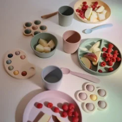 Starting Solids|Bowls, Plates & Cutlery*Mushie Silicone Feeding Spoons 2pk