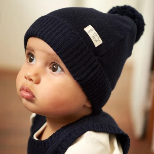 Accessories*Nature Baby Alpine Pom Pom Beanie