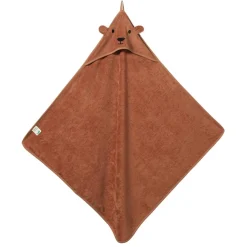 Towels & Facecloths*Nature Baby Bear Hooded Towel Hazelnut