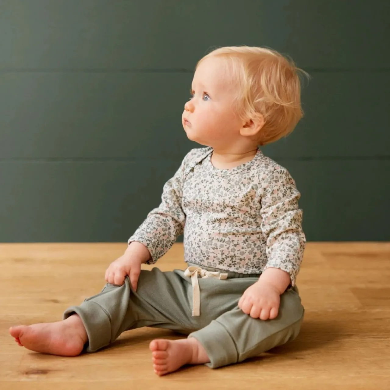 Tops & Pants*Nature Baby Cotton Drawstring Pants
