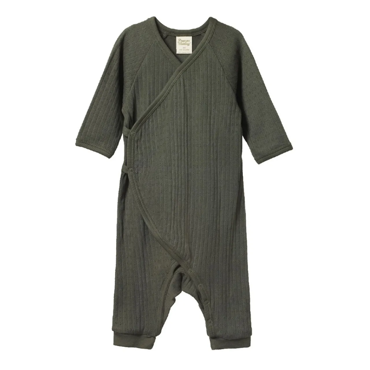 Sleepwear & Pjs*Nature Baby Cotton Pointelle Kimono Stretch and Grow
