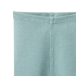 Tops & Pants*Nature Baby Cotton Rib Honey Pants Powder Blue