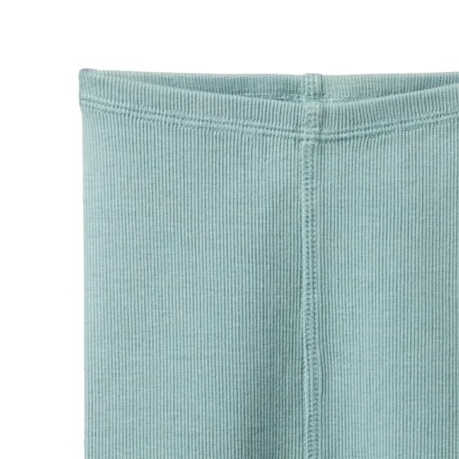 Tops & Pants*Nature Baby Cotton Rib Honey Pants Powder Blue