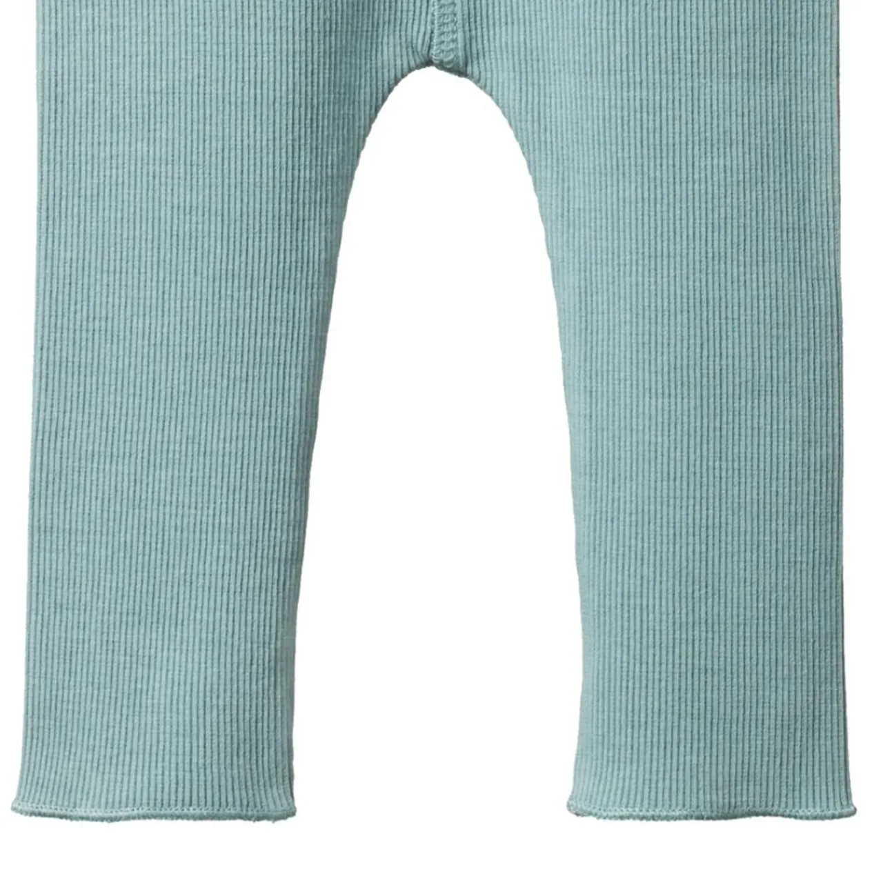 Tops & Pants*Nature Baby Cotton Rib Honey Pants Powder Blue