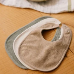 Bibs & Burp Cloths|Starting Solids*Nature Baby Dribble Bibs 3pk