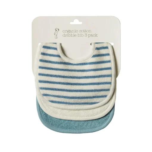 Bibs & Burp Cloths|Starting Solids*Nature Baby Dribble Bibs 3pk
