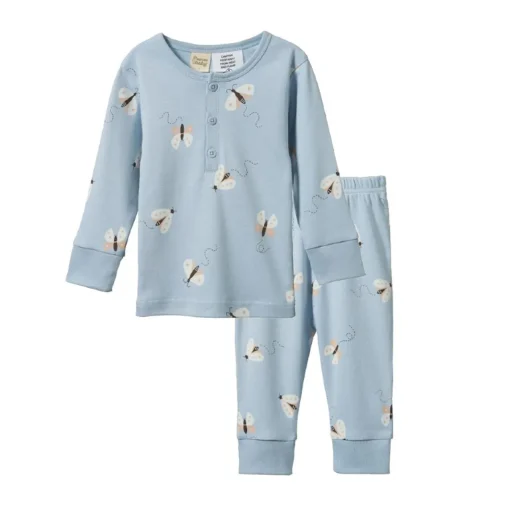 Sleepwear & Pjs*Nature Baby Long Sleeve Rib Pyjamas