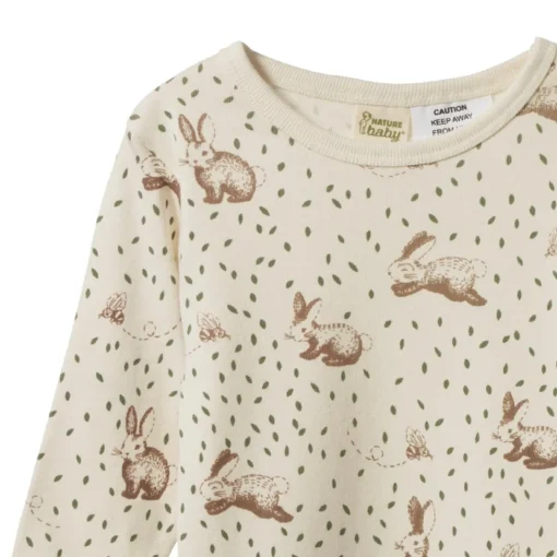 Sleepwear & Pjs*Nature Baby Long Sleeve Rib Pyjamas