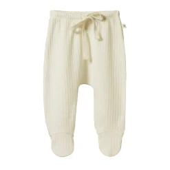 Tops & Pants|Merino Clothing & Sleepwear*Nature Baby Merino Pointelle Footed Romper Natural
