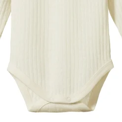 Bodysuits & Singlets|Merino Clothing & Sleepwear*Nature Baby Merino Pointelle Long Sleeve Bodysuit