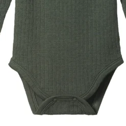 Bodysuits & Singlets|Merino Clothing & Sleepwear*Nature Baby Merino Pointelle Long Sleeve Bodysuit