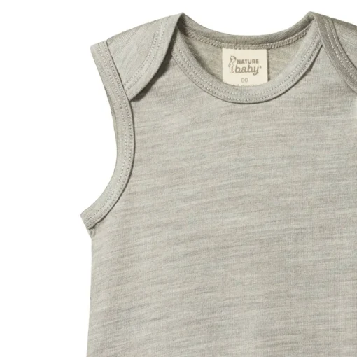 Bodysuits & Singlets|Merino Clothing & Sleepwear*Nature Baby Merino Singlet