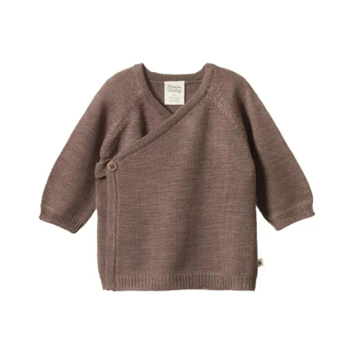 Tops & Pants|Merino Clothing & Sleepwear*Nature Baby Merino Wool Knit Kimono Jacket