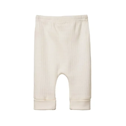 Tops & Pants*Nature Baby Pointelle Drawstring Pants Natural