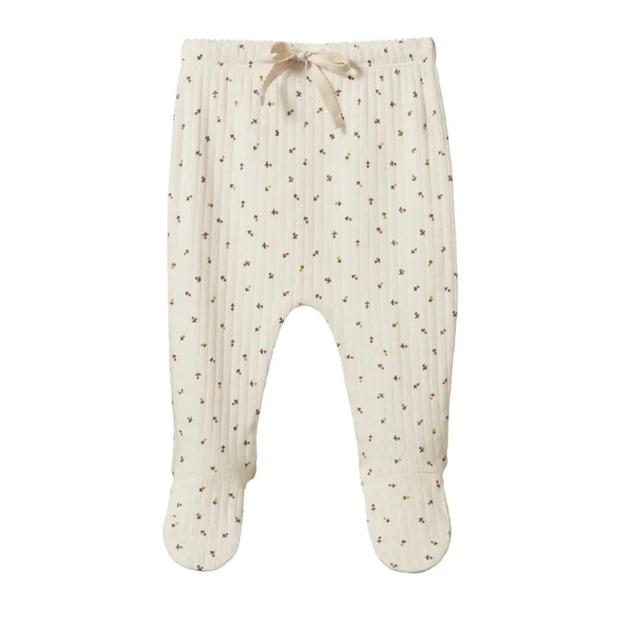 Tops & Pants|Sleepwear & Pjs*Nature Baby Pointelle Footed Romper