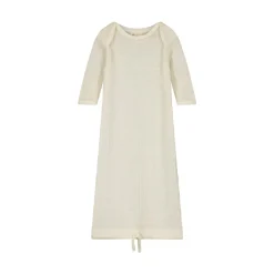 Sleepwear & Pjs|Merino Clothing & Sleepwear*Nature Baby Pointelle Merino Essentials Gown Natural