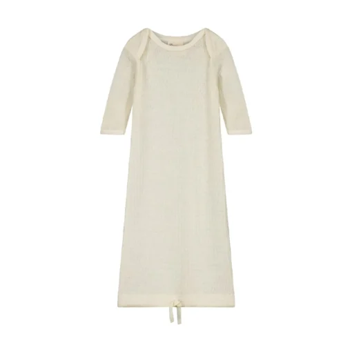 Sleepwear & Pjs|Merino Clothing & Sleepwear*Nature Baby Pointelle Merino Essentials Gown Natural