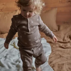 Sleepwear & Pjs*Nature Baby Waffle Long Sleeve Pyjamas Twinkle Print