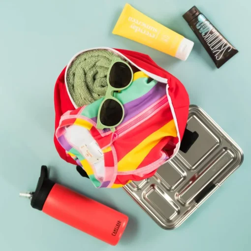 Kids Bags & Backpacks|Nappies, Wipes & Wet Bags*Nestling Neon by Double Pocket Wet Bag