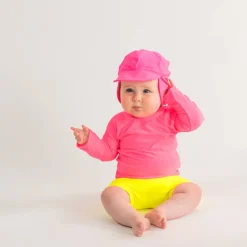 Sun & Swim*Nestling Neon by Swim Legionnaires Hat