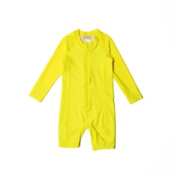 Sun & Swim*Nestling Neon by UPF50+ Shortie Swimmers - Big Kids