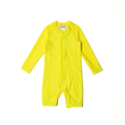 Sun & Swim*Nestling Neon by UPF50+ Shortie Swimmers - Big Kids