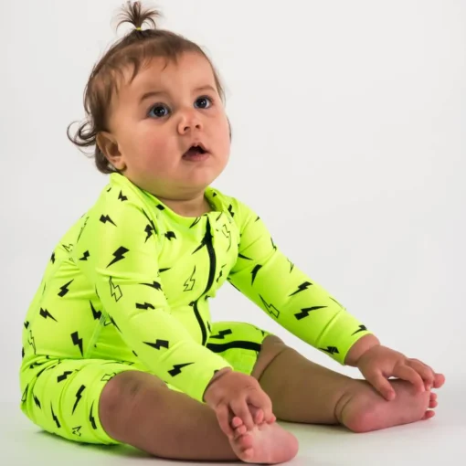 Sun & Swim*Nestling Neon by UPF50+ Shortie Swimmers