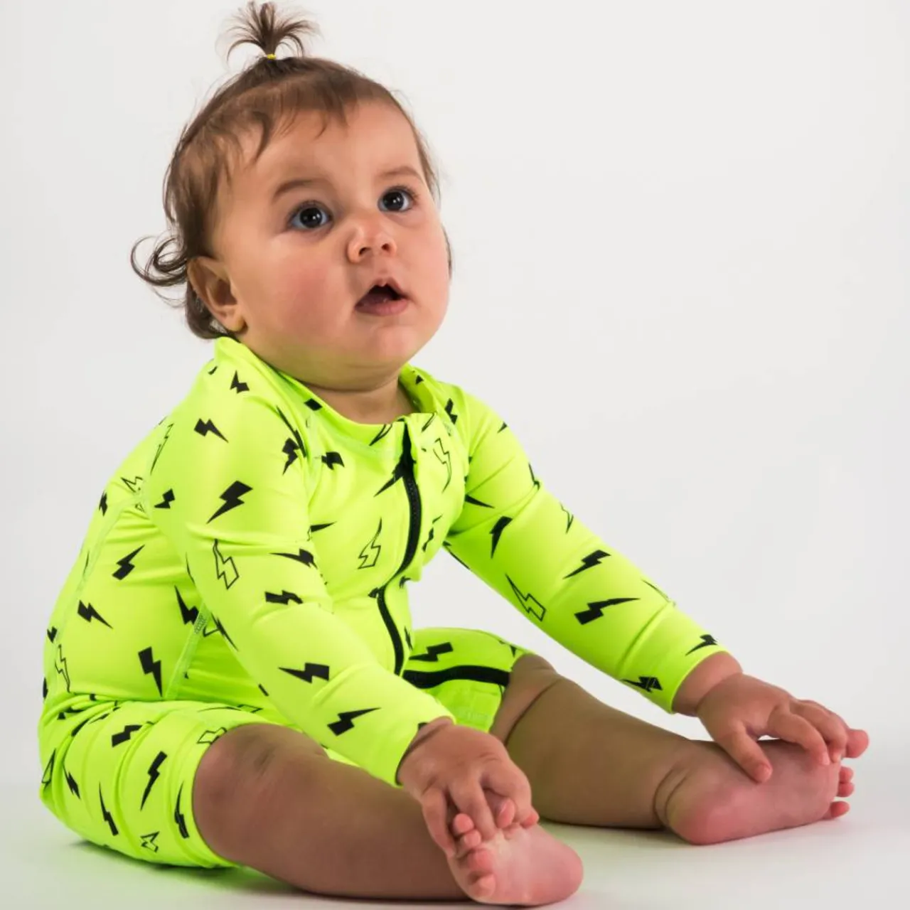 Sun & Swim*Nestling Neon by UPF50+ Shortie Swimmers