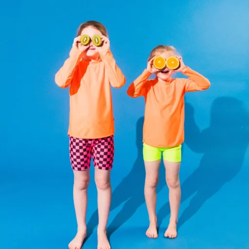 Sun & Swim*Nestling Neon by UPF50+ Swim Shorts
