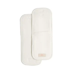 Nappies, Wipes & Wet Bags*Nestling Cotton/Bamboo Rectangle Inserts -2 pack