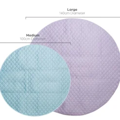 Rugs & Play Mats*Nestling Large Waterproof Quilted Play Mat